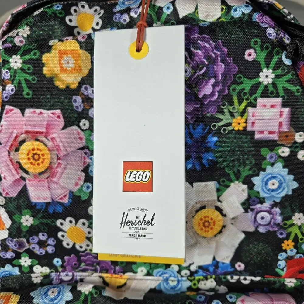 Herschel x LEGO Classic XL Backpack 30L Garden Floral Laptop Bag 16
